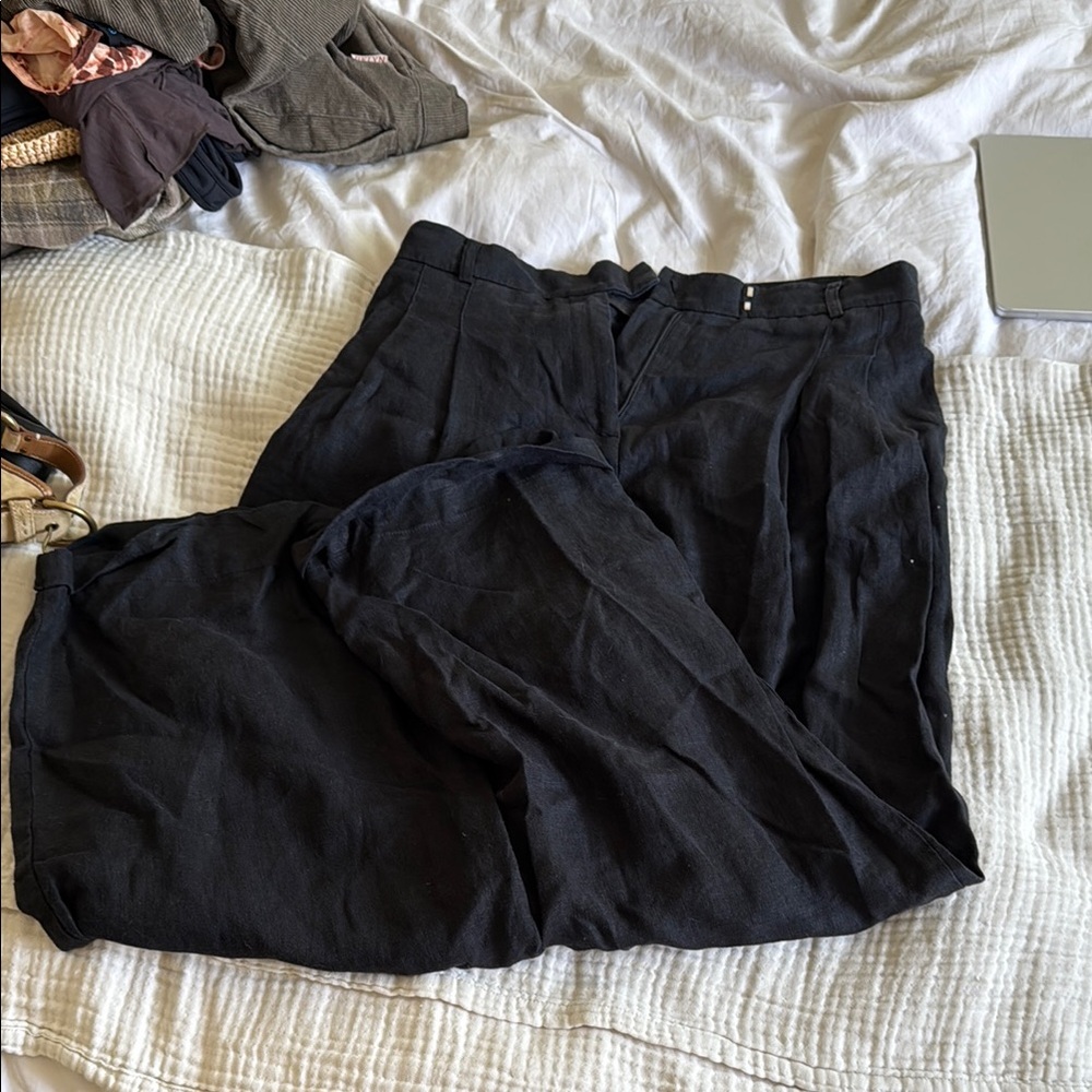 Linen Free People trousers